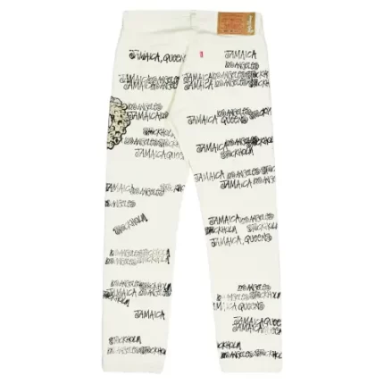 Denim Tears TTL 501 Jeans White