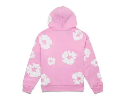 Denim Tears The Cotton Wreath Hoodie Pink.