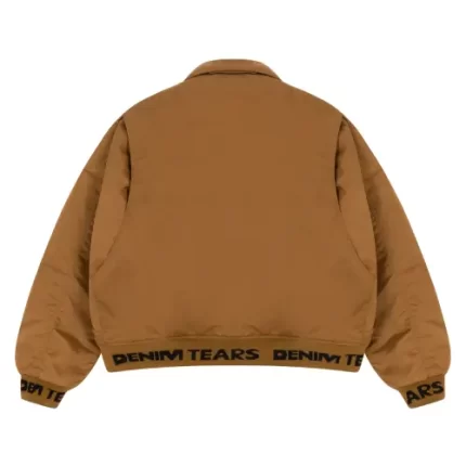 Denim Tears Trans-Atlantic Flight Jacket Coyote1